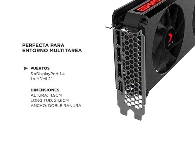 Placa de Video Geforce RTX 3060Ti 8GB PNY XLR8 Revel Epic - 4