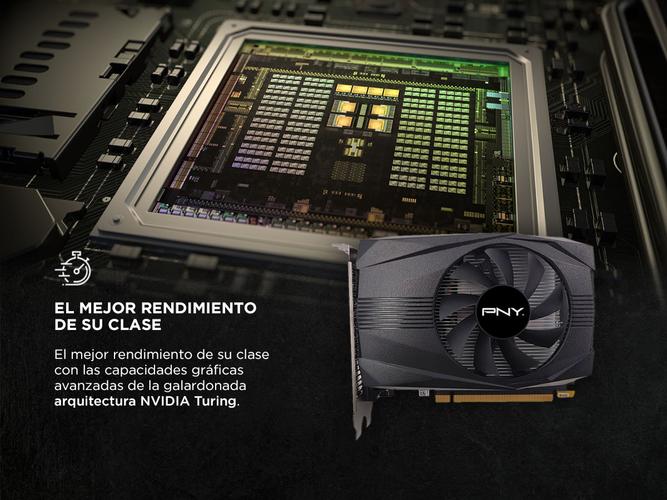 Placa de Video Nvidia Geforce GTX 1650 4GB GDDR6 Pny Single Fan - 3