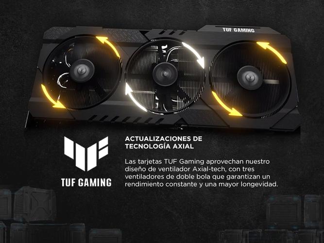 Placa de Video Asus Nvidia Geforce RTX 3080 10Gb Tuf Gaming OC - 3