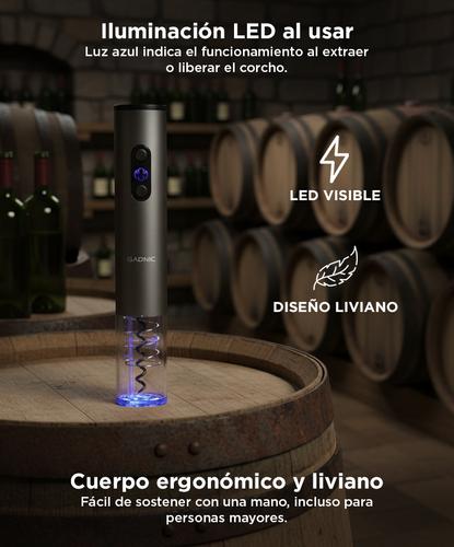 Sacacorchos Automático Gadnic V-10 - 3