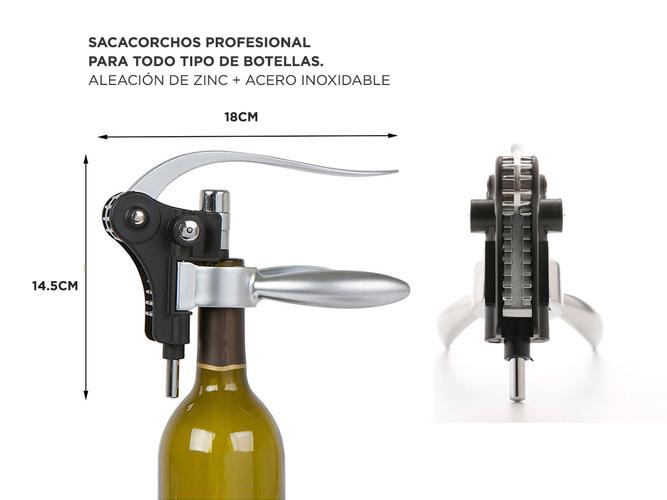 Kit Regalo Sacacorcho Gadnic Para Vino - 4