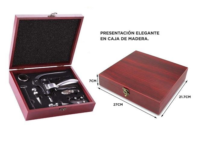 Kit Regalo Sacacorcho Gadnic Para Vino - 5