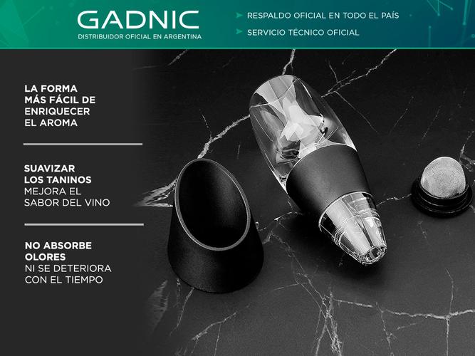 Aireador De Vinos Gadnic G-Wine Oxigenador - 1