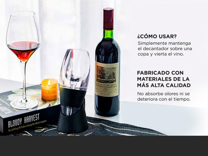 Aireador De Vinos Gadnic G-Wine Oxigenador - 3