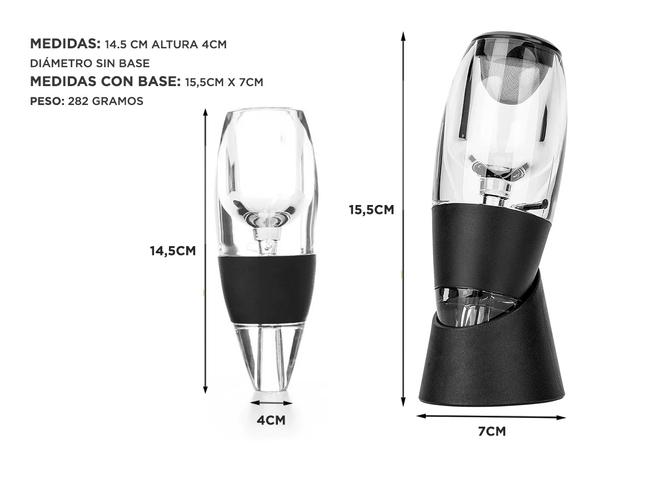 Aireador De Vinos Gadnic G-Wine Oxigenador - 4