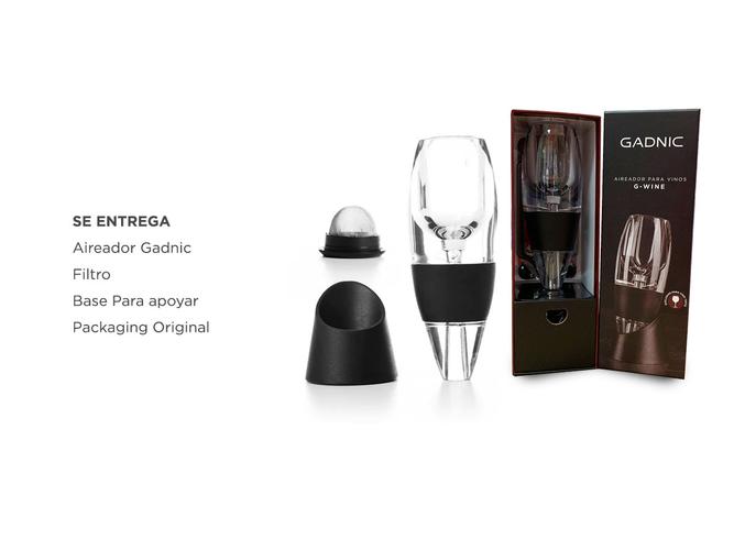 Aireador De Vinos Gadnic G-Wine Oxigenador - 5