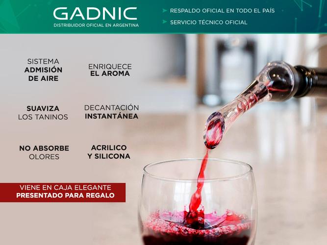Aireador De Vino Gadnic Decantador Premium - 1