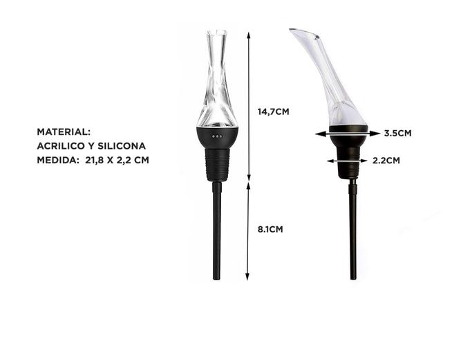 Aireador De Vino Gadnic Decantador Premium - 4