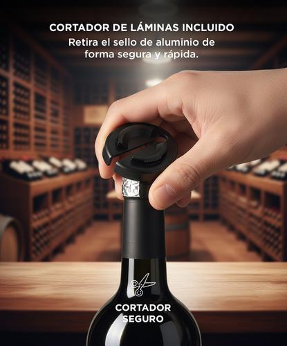 Kit de Vino Gadnic Sacacorchos Eléctrico Decantador Bomba de Vacío - 4