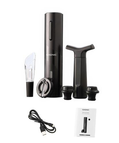 Kit de Vino Gadnic Sacacorchos Eléctrico Decantador Bomba de Vacío - 6