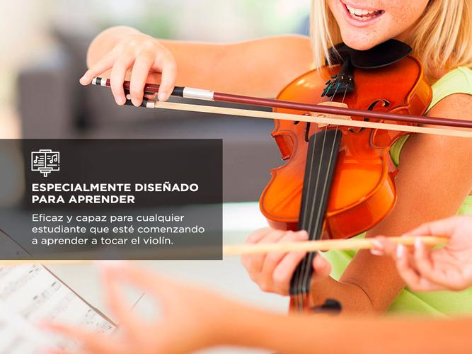 Violin Gadnic STRAD2000 4/4 Estudiantes Enchapado + Estuche + Afinador + Resina - 3