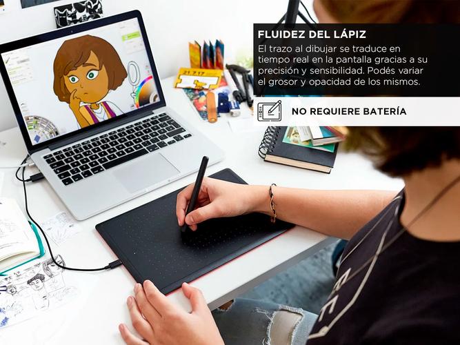 Tableta Gráfica Wacom CTL672K1A Portátil Precisa  - 2