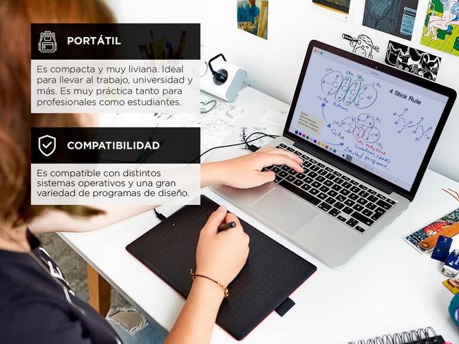 Tableta Gráfica Wacom CTL672K1A Portátil Precisa  - 3