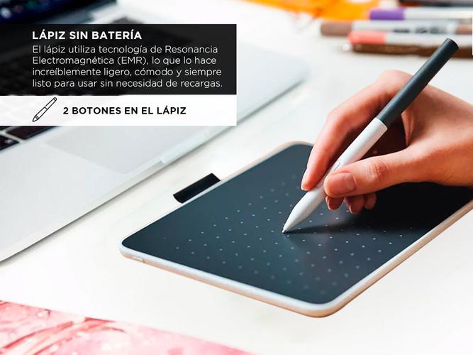 Tableta Gráfica Y Lapiz Wacom One Small CTC4110WLW0A Portátil  - 3