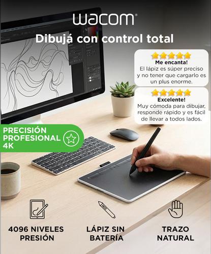 Tableta Gráfica Y Lapiz Wacom One Small CTC4110WLW0A Portátil  - 1