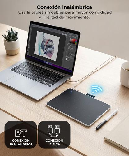 Tableta Gráfica Y Lapiz Wacom One Small CTC4110WLW0A Portátil  - 2