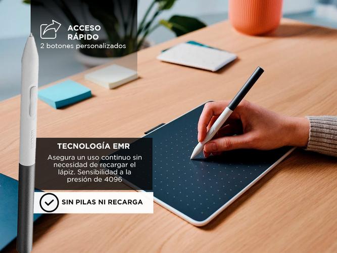 Tablet Gráfica CTC6110WLW0A Wacom Bluetooth  Lapiz EMR - 2