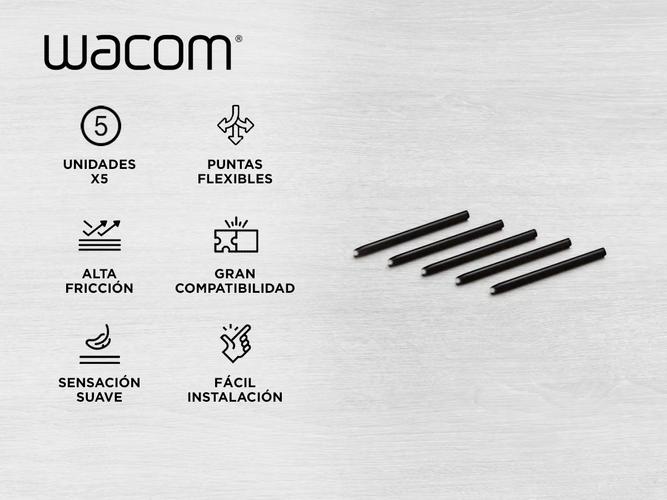 Puntas de Repuesto para Lapiz Wacom Pack de 5 - 1
