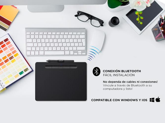 Tableta Grafica Wacom Intuos Small Bluetooth + 3 Soft  - 2