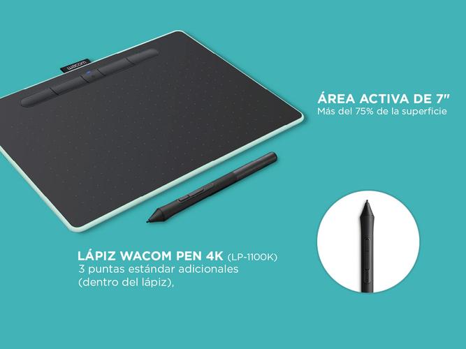 Tableta Grafica Wacom Intuos Small Bluetooth + 3 Soft  - 4