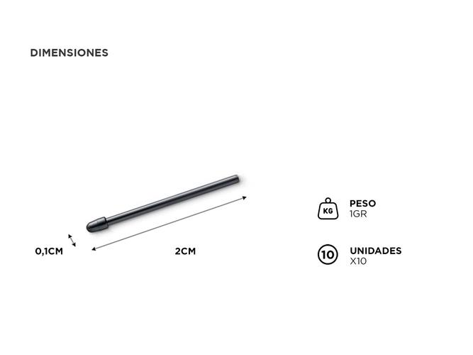 Puntas de Repuesto para Lapiz Wacom Pen Nibs Standard - 3
