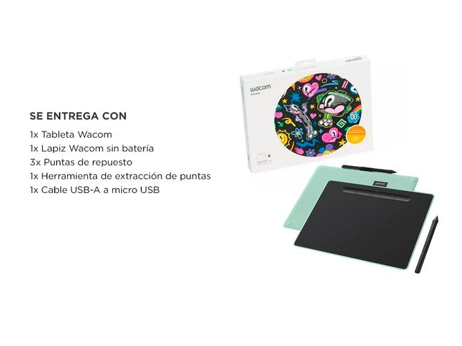 Tableta Grafica Wacom CTL4100WLEO con Bluetooth Con Lápiz  - 6