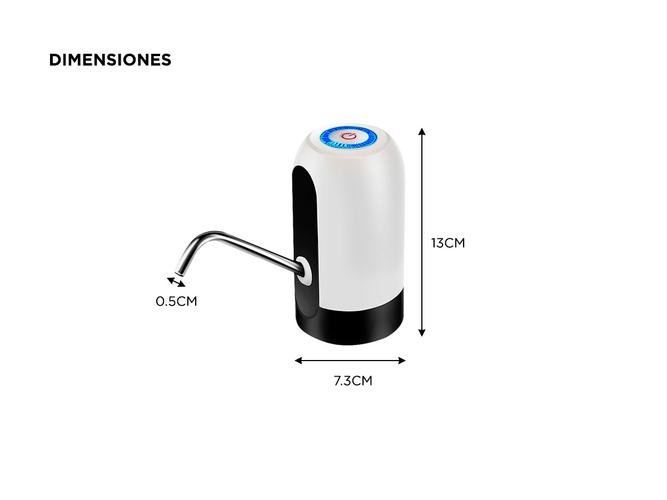 Dispenser De Agua Portátil Gadnic Bomba Dispensador Bidones - 4