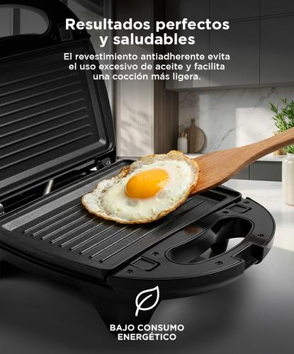 Waflera Sandwichera Electrica Gadnic 3 en 1 750W Placas Desmontables - 4