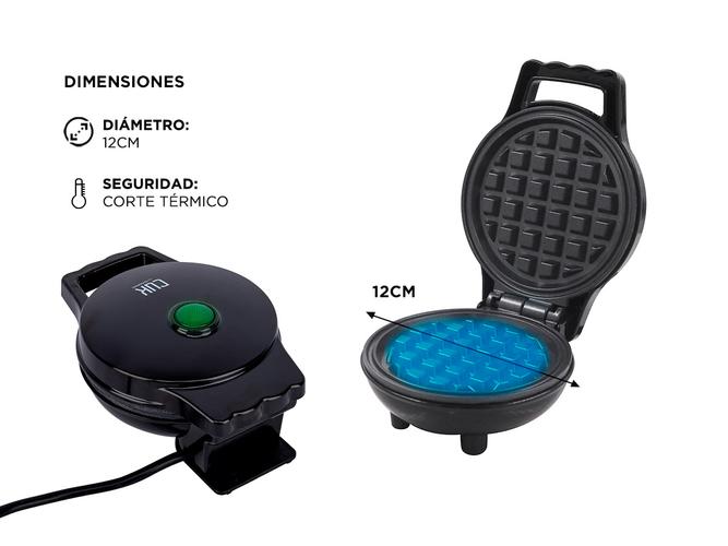 Wafflera Electrica Gadnic WAHIK002 360W - 5