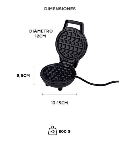 Wafflera Electrica Gadnic WAHIK002 360W - 5