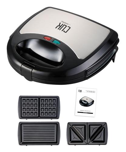 Sandwichera Waflera CUK BY GADNIC 3 En 1 750W Placas Desmontables - 6