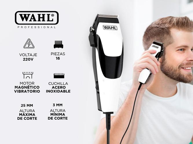 Maquina de cortar pelo Wahl Quickcut Clipper eléctrico 16 Piezas - 1