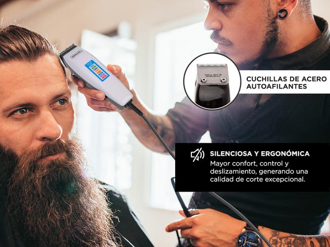 Maquina de cortar pelo Wahl Color code Clipper eléctrico 17 Piezas - 2