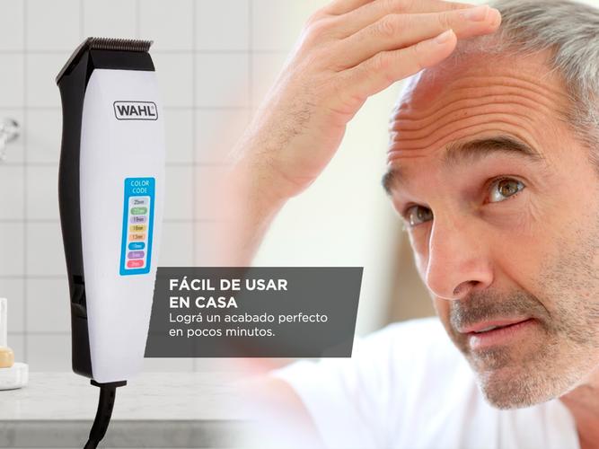 Maquina de cortar pelo Wahl Color code Clipper eléctrico 17 Piezas - 3