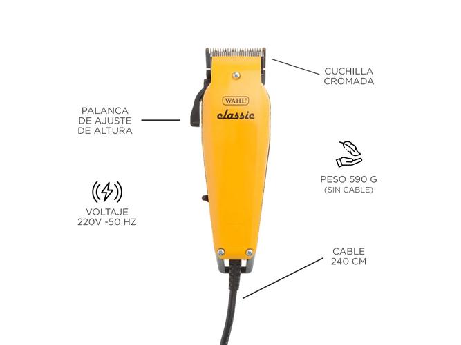 Maquina de cortar pelo profesional Wahl Classic - 4
