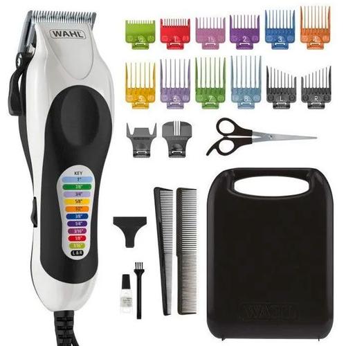 Maquina de cortar pelo Wahl ColorPro Plus incluye estuche rígido 22 piezas - 0