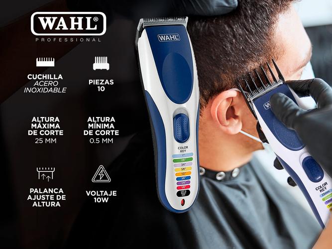 Maquina de cortar pelo Wahl Color Pro Inalámbrica 20 Piezas - 1