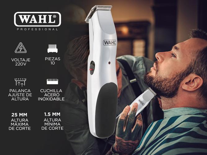 Maquina de Cortar Pelo Wahl Patillera Groomsman Recargable - 1