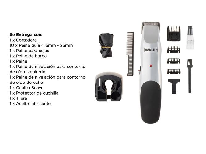 Maquina de Cortar Pelo Wahl Patillera Groomsman Recargable - 4
