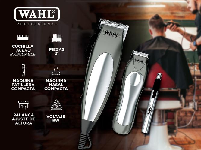Kit Cortadoras De Pelo Wahl Deluxe Groom Pro 21 Piezas - 1