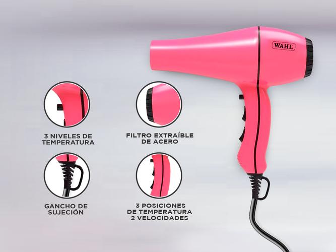 Secador de pelo Profesional Wahl Super Dry ergonómico 2000W - 2