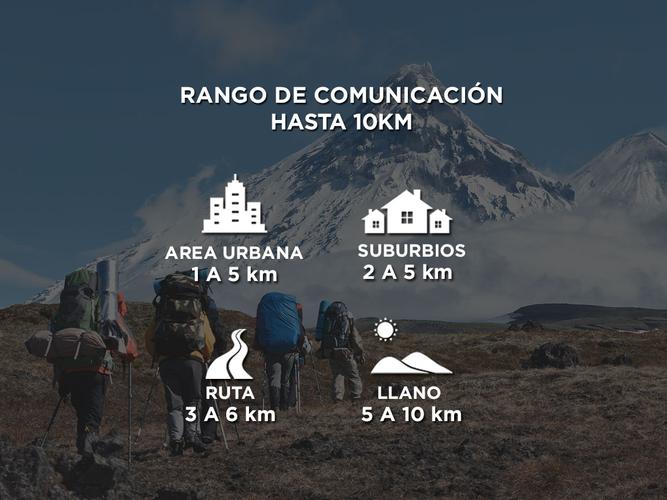 Handy Baofeng UV-5R Bi-Banda 5w 128CH Hasta 10km + 2 Baterías y Manos Libres - 2