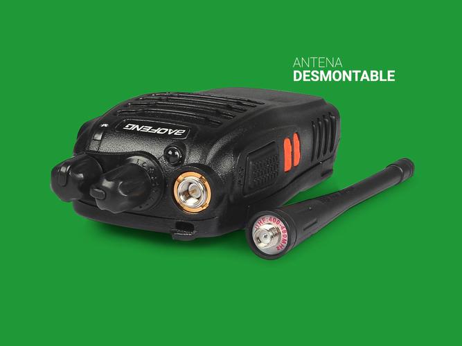 Handy Baofeng BF-888S 5w 16CH UHF Hasta 10km  2 Baterías y Manos Libres - 4