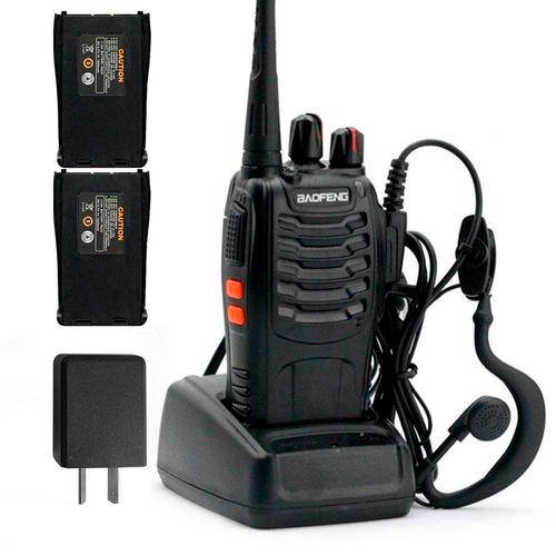 Handy Baofeng BF-888S 5w 16CH UHF Hasta 10km  2 Baterías y Manos Libres - 0