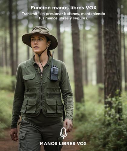 Handy Baofeng BF-888S 5w 16CH UHF Hasta 10km  2 Baterías y Manos Libres - 4