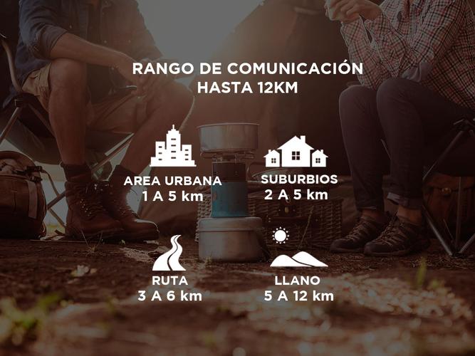 Handy Baofeng UV-5R Kit Bi-Banda 8w Hasta 12km + 2 Baterías y Manos Libres - 4