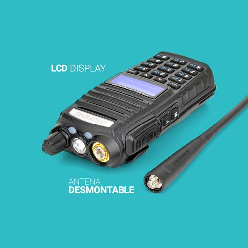 Handy Baofeng UV-82 Bi-Banda 8w 128CH Hasta 12km + 2 Baterías y Manos Libres - 4