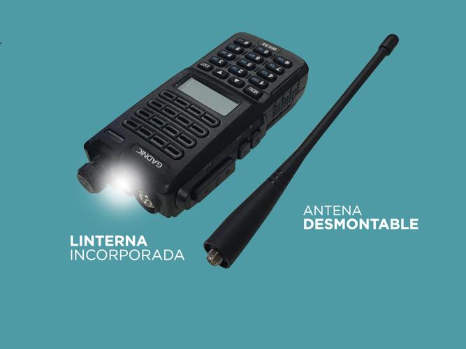 Handy Gadnic WK88 Kit x4 Bi-Banda 10w 128CH Hasta 12km + 8 Baterías y 4 Manos Libres - 3