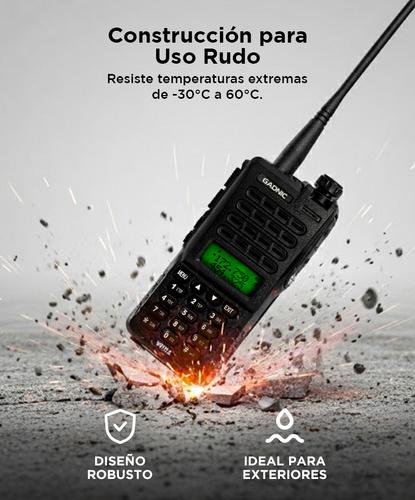 Handy Gadnic WK88 Bi-Banda 10w 128CH Hasta 12km  2 Baterías y Manos Libres - 4