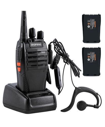 Handy Baofeng BF-999S 5w 16CH UHF Hasta 10km + 2 Baterías y Manos Libres - 6
